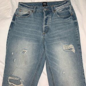 BDG Distressed Straight Leg Jeans